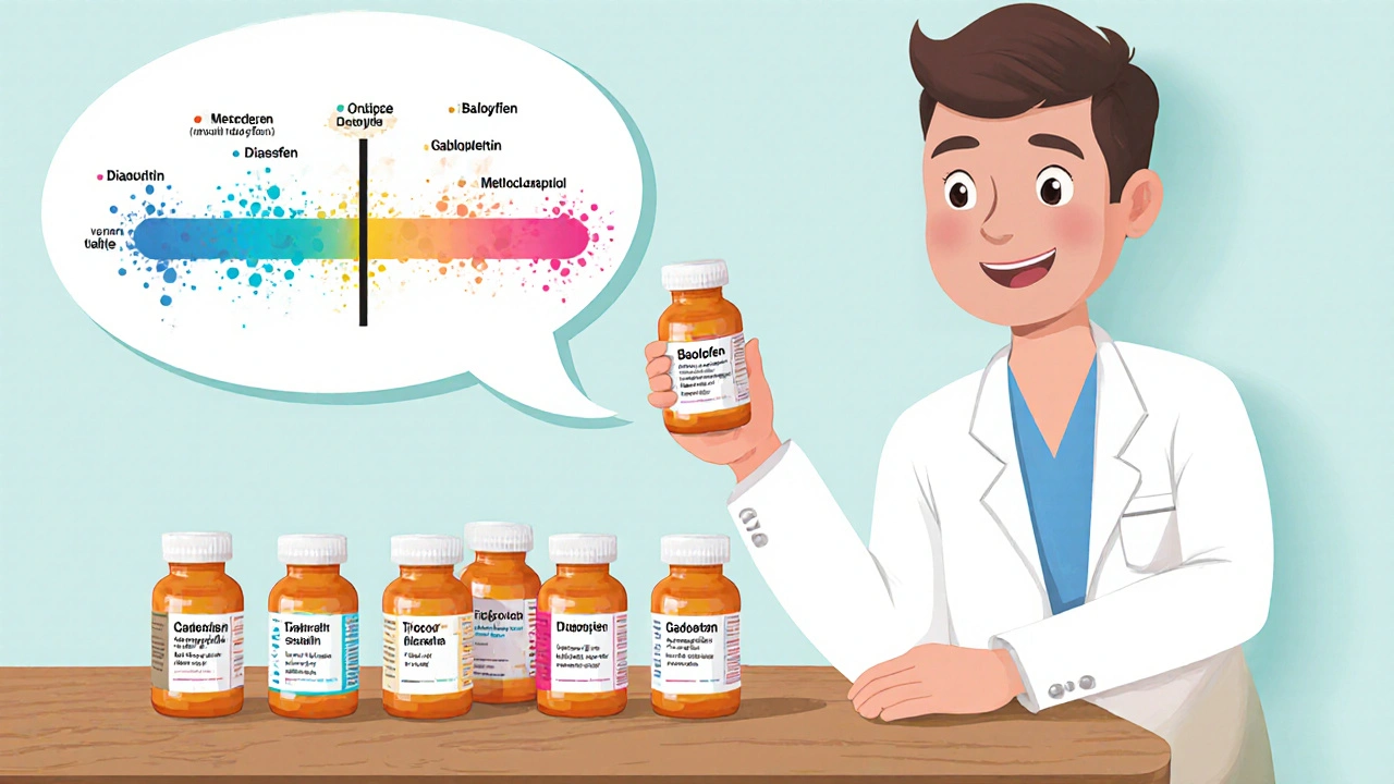 Baclofen vs Alternatives: A Practical Comparison Guide