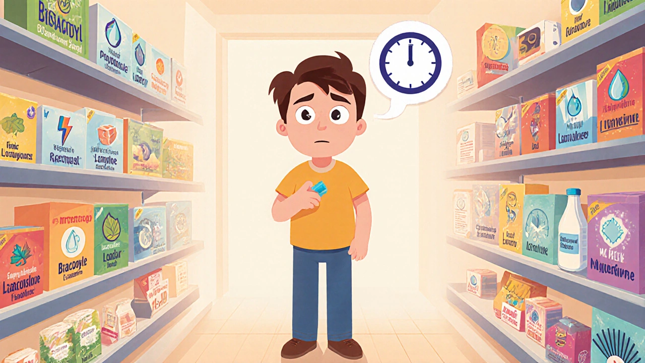 Bisacodyl vs. Other Laxatives: How to Choose the Right One