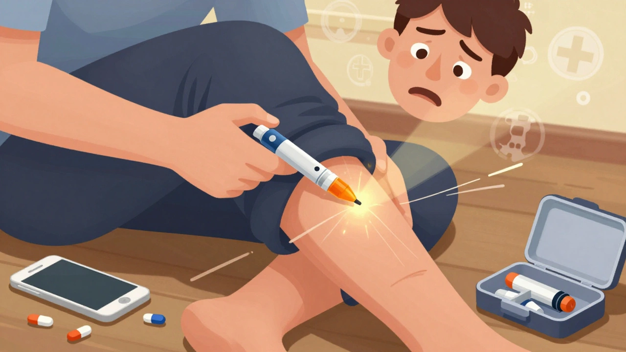 How to Use an Epinephrine Auto-Injector During an Anaphylactic Emergency