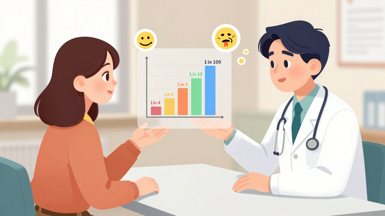 Shared Decision-Making Scripts for Side Effect Trade-Offs in Medication Choices
