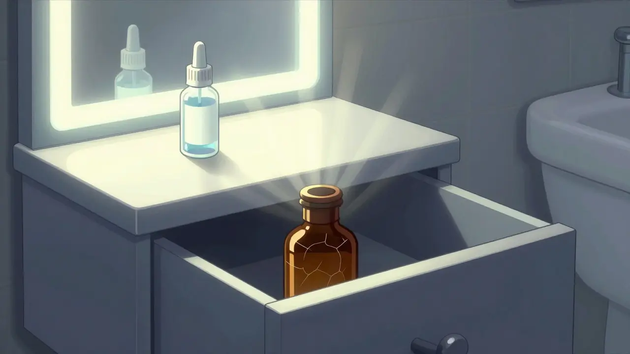 How to Store Light-Sensitive Medications and Eye Drops Correctly