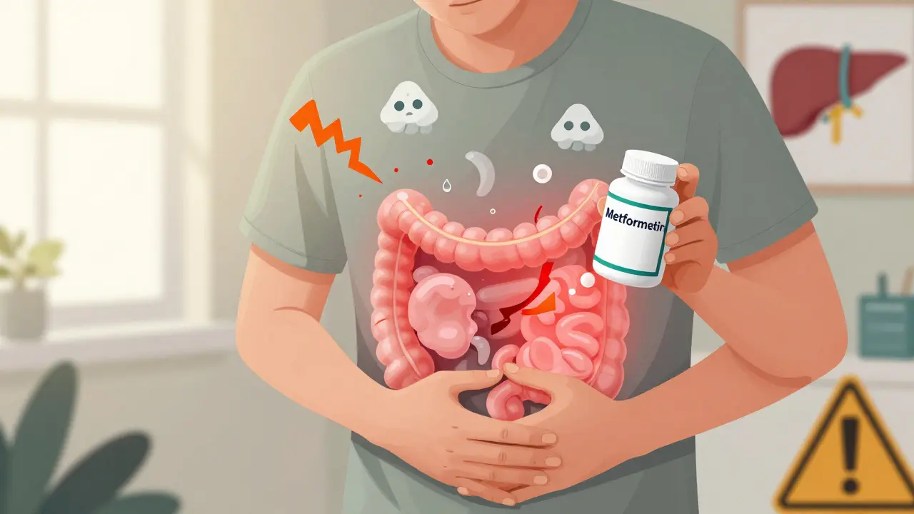 Metformin Side Effects: Gastrointestinal Issues and Lactic Acidosis Risk
