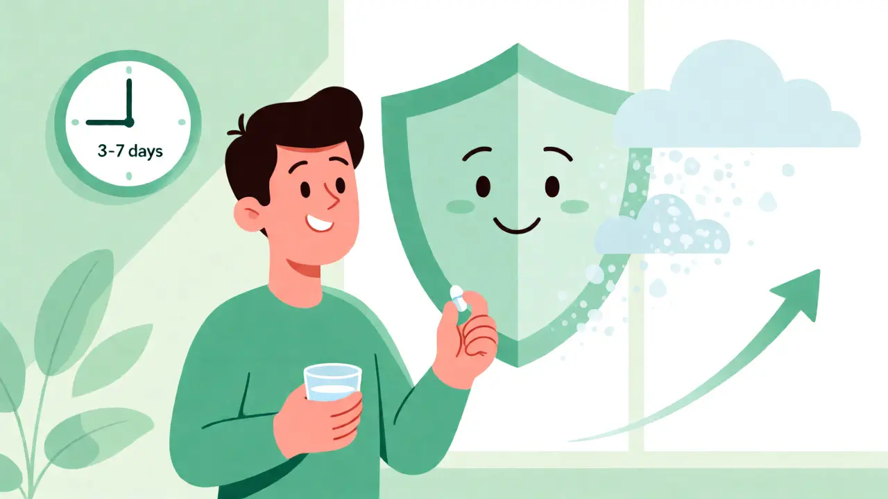 Editorial art of managing nausea with timing and dosage